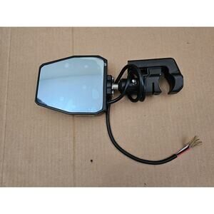 Xprite UTV Side Rear View Mirrors 1.6"-2" Rollbar Polaris Pioneer RZR Left Only